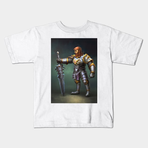 Bojar Human Warrior Kids T-Shirt by Digitalhadz